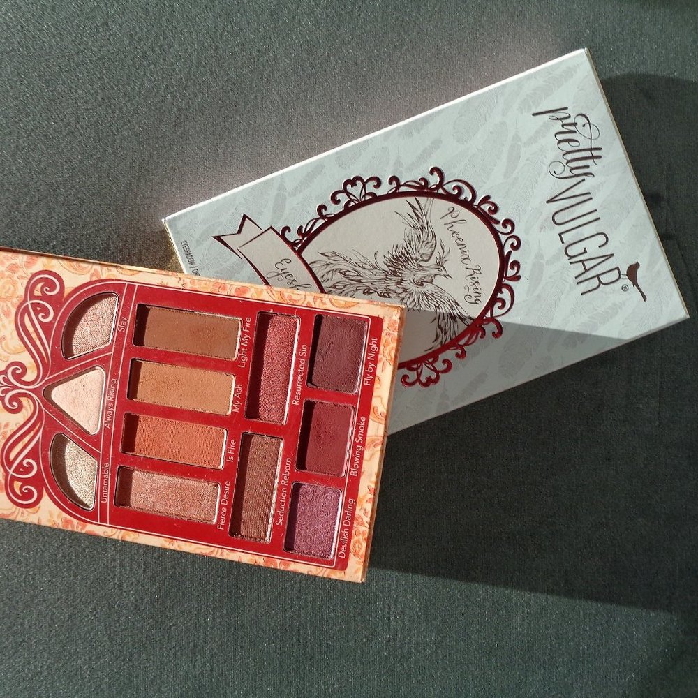 BOGO Pretty Vulgar Phoenix Rising Eyeshadow Palette